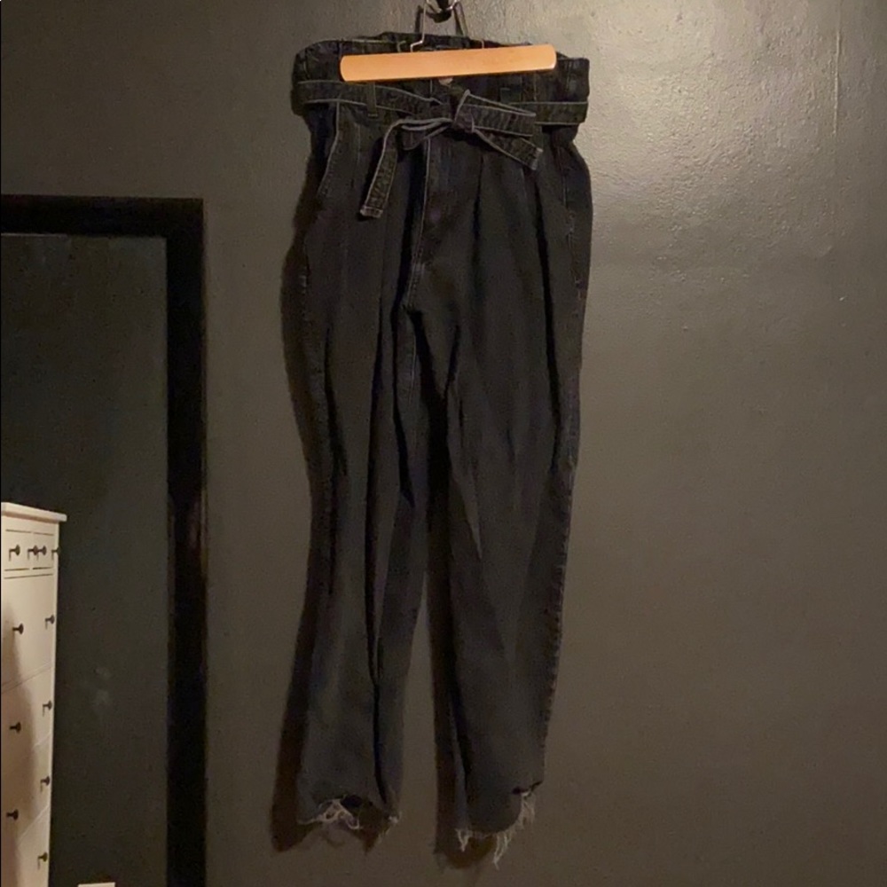 paper bag jeans